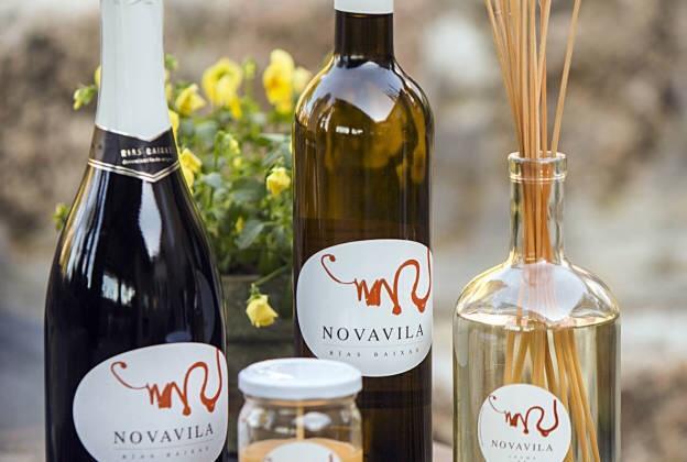 Enoturismo Novavila Rias Baixas Wine Design Meis Exterior foto